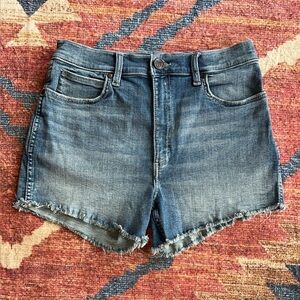 EUC Wrangler Retro Women's Blue Denim Shorts size 7 avg